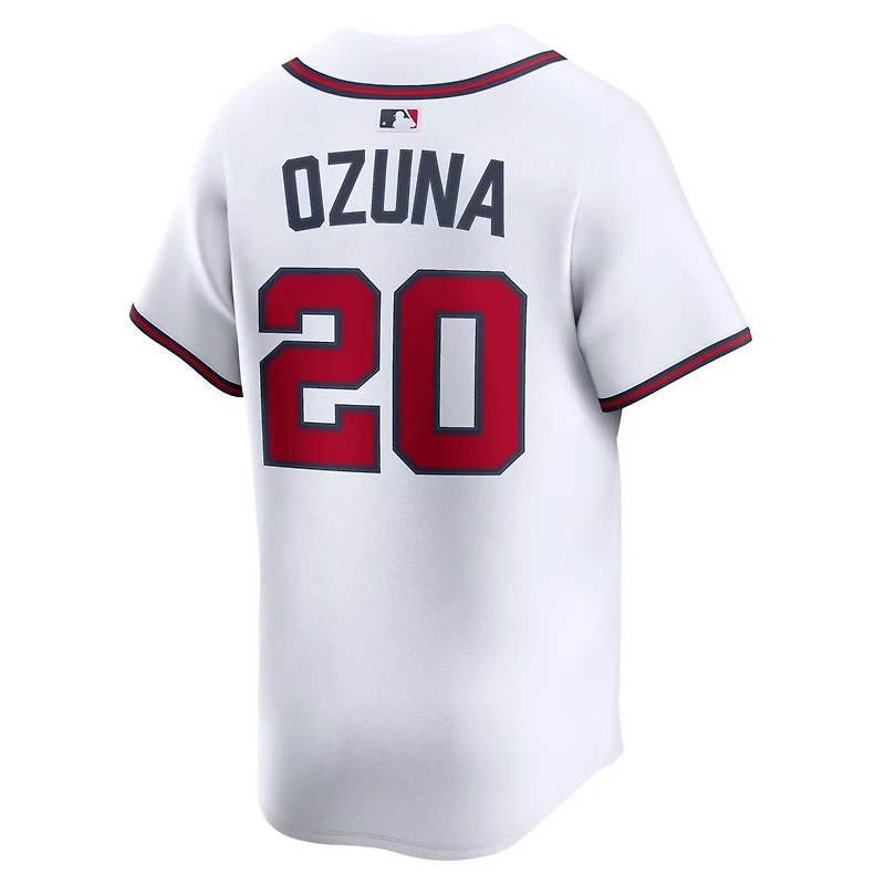 Nike Marcell Ozuna Atlanta Braves Home Limited Player Jersey