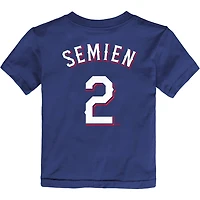 Nike Marcus Semien Texas Rangers 2023 World Series Champions Name  Number T-Shirt