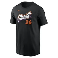 Nike Matt Chapman San Francisco Giants 2025 City Connect Fuse Name  Number T-Shirt