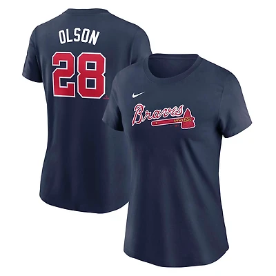 Nike Matt Olson Atlanta Braves Fuse Name  Number T-Shirt