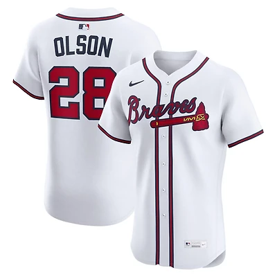 Nike Matt Olson Atlanta Braves Home Elite Player Jersey