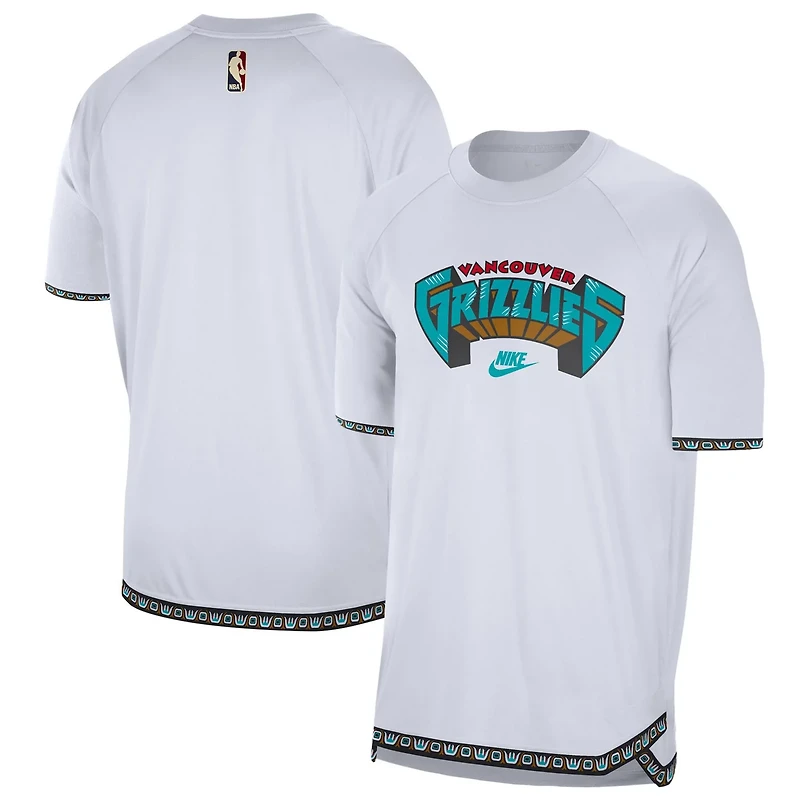 Nike Memphis Grizzlies 2024 25 Classic Edition Pregame Shooting T-Shirt