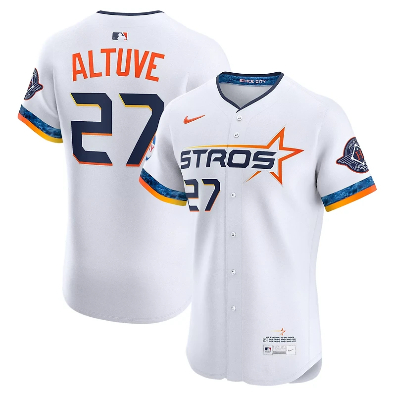Nike Men's Houston Astros Jose Altuve 2025 Elite City Connect Player Jersey