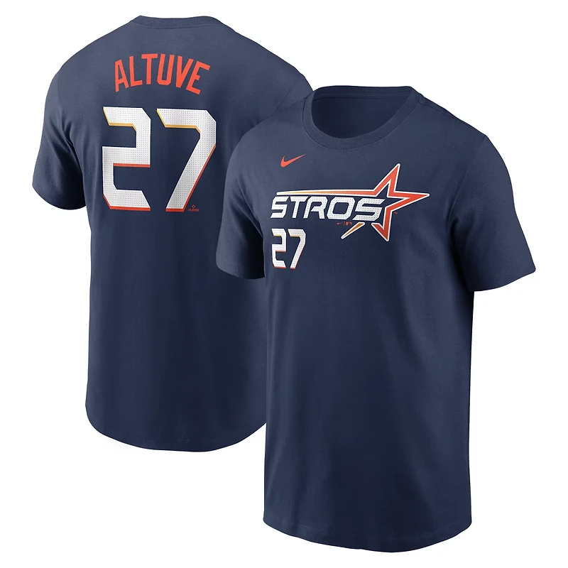 Nike Men's Houston Astros Jose Altuve Fuse City Connect 2.0 Name & Number