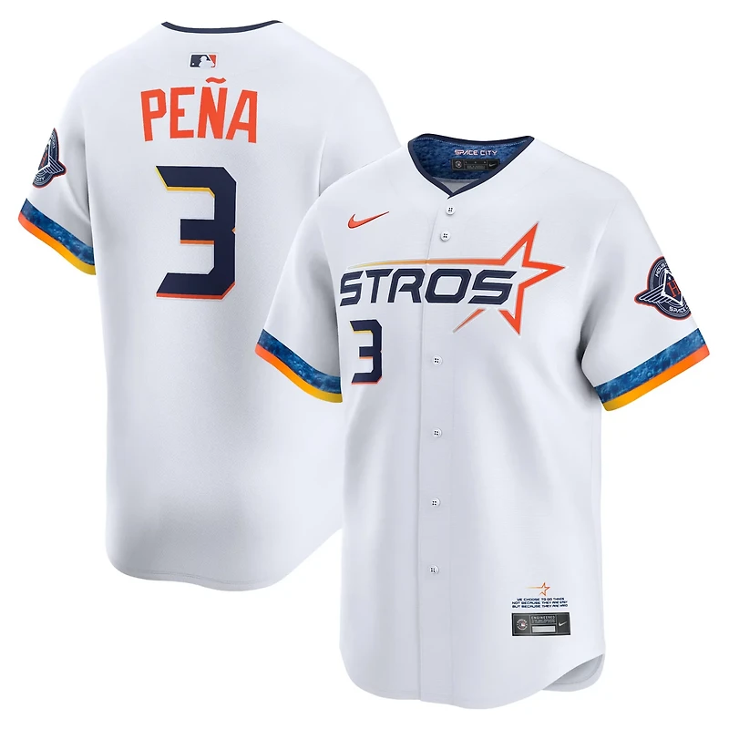 Nike Men's Houston Astros Pena City Connect Limited Name & Number Jersey