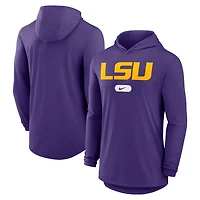 Nike Men's LSU Tigers Primetime Long Sleeve Hooded Top