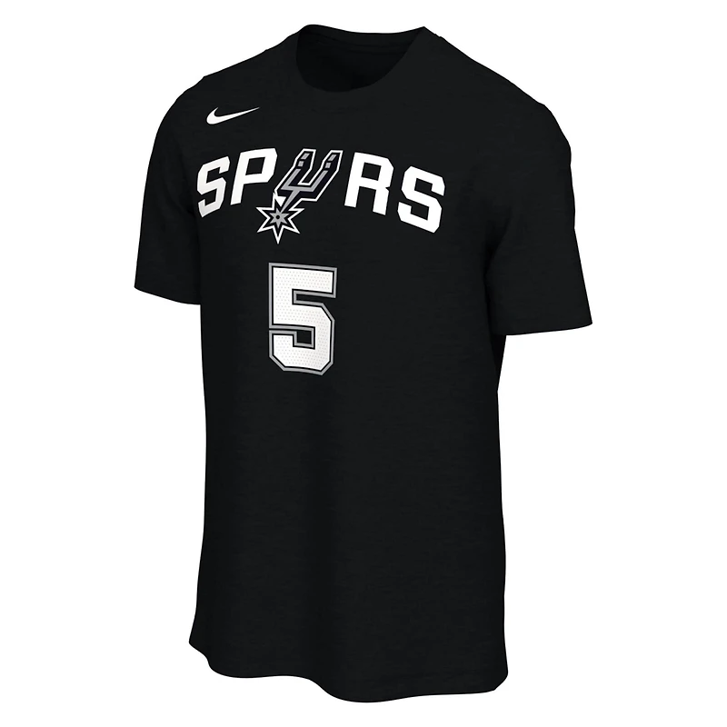 Unisex Nike Stephon Castle San Antonio Spurs Name Number T-Shirt