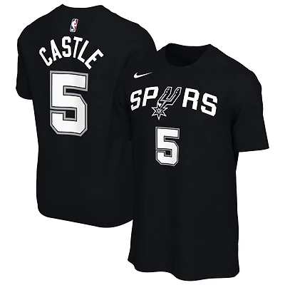 Unisex Nike Stephon Castle San Antonio Spurs Name Number T-Shirt