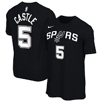 Unisex Nike Stephon Castle San Antonio Spurs Name  Number T-Shirt