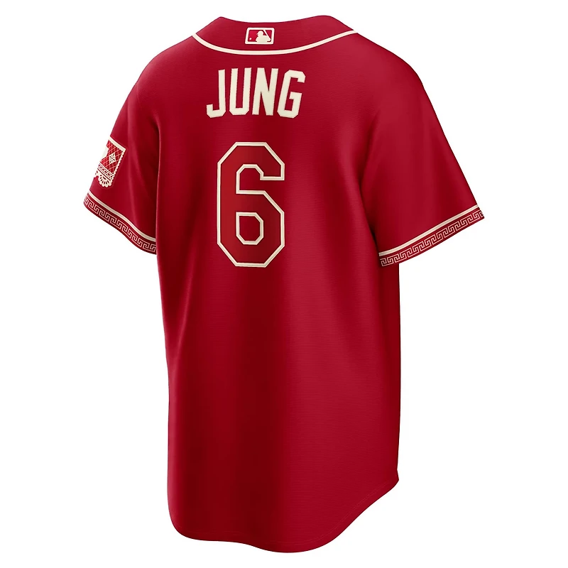 Nike Men's Texas Rangers City Connect Replica Josh Jung #6 Jersey