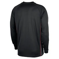 Nike Miami Heat 2025 26 Authentic Pre-Game Legend Dri-FIT Long Sleeve Shooting Shirt