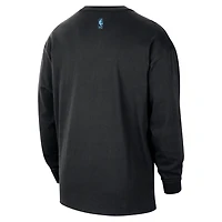 Nike Miami Heat 2025 26 City Edition Remix Essential Logo Long Sleeve T-Shirt
