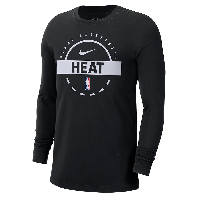 Nike Miami Heat Authentic Long Sleeve Practice T-Shirt