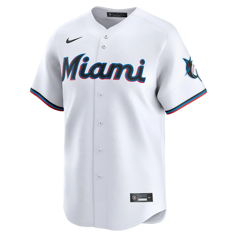Nike Miami Marlins Home Limited Jersey