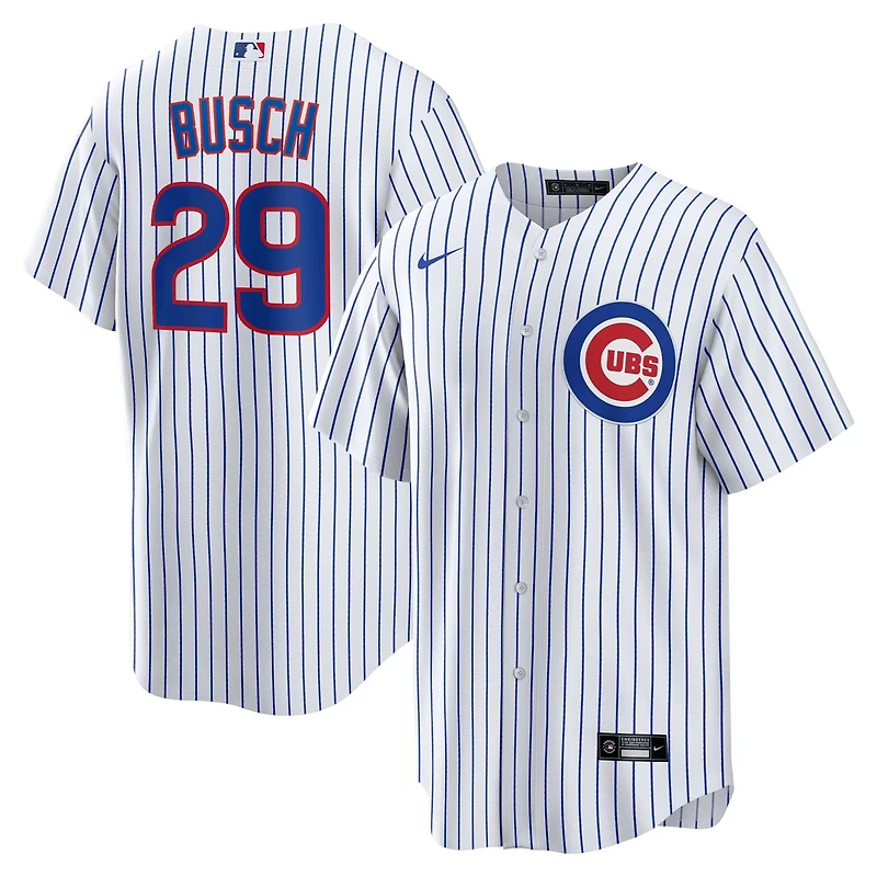 Nike Michael Busch Chicago Cubs Home Replica Jersey