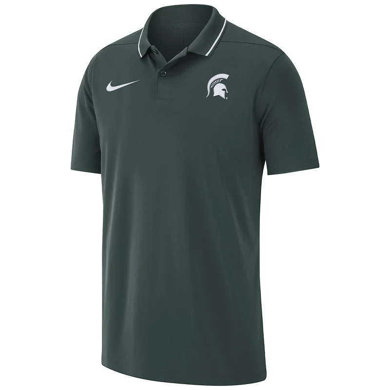 Nike Michigan State Spartans 2023 Coaches Performance Polo