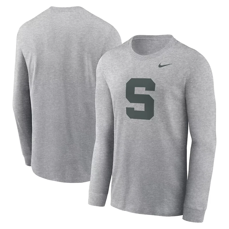 Nike Michigan State Spartans Alternate Logo Long Sleeve T-Shirt