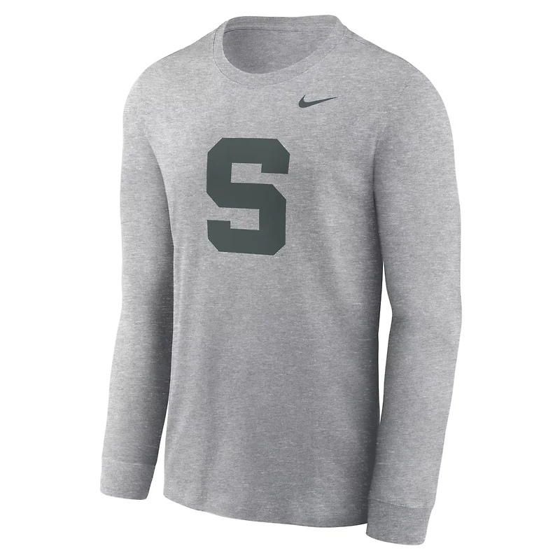 Nike Michigan State Spartans Alternate Logo Long Sleeve T-Shirt