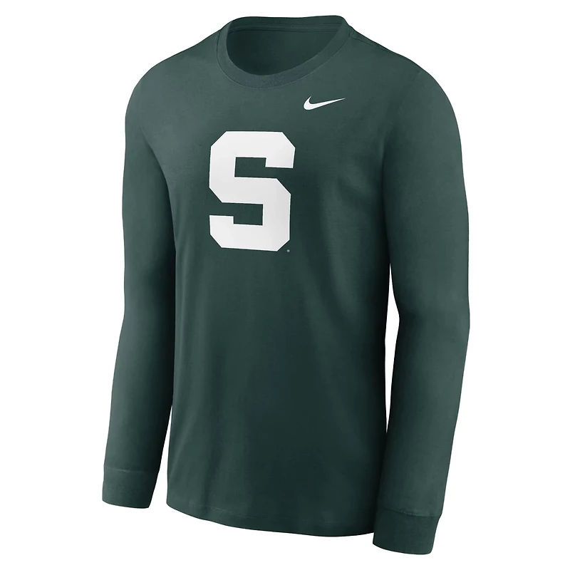 Nike Michigan State Spartans Alternate Logo Long Sleeve T-Shirt
