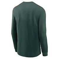 Nike Michigan State Spartans Alternate Logo Long Sleeve T-Shirt