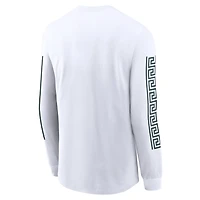 Nike Michigan State Spartans Local Spirit Slogan Long Sleeve T-Shirt