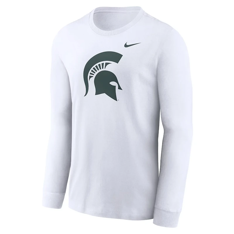 Nike Michigan State Spartans Primary Logo Long Sleeve T-Shirt