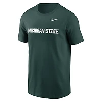 Nike Michigan State Spartans Primetime Wordmark T-Shirt