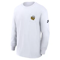 Nike Michigan Wolverines Legacy Max90 Pocket Long Sleeve T-Shirt