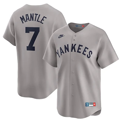 Nike Mickey Mantle New York Yankees Throwback Cooperstown Collection Limited Jersey