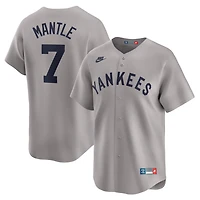 Nike Mickey Mantle New York Yankees Throwback Cooperstown Collection Limited Jersey
