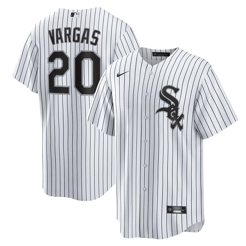 Nike Miguel Vargas Chicago Sox Home Replica Jersey