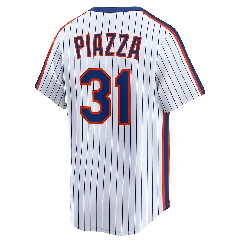 Nike Mike Piazza New York Mets Throwback Cooperstown Collection Limited Jersey
