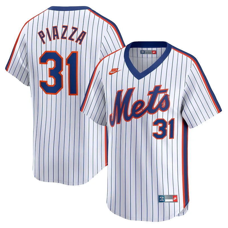 Nike Mike Piazza New York Mets Throwback Cooperstown Limited Jersey