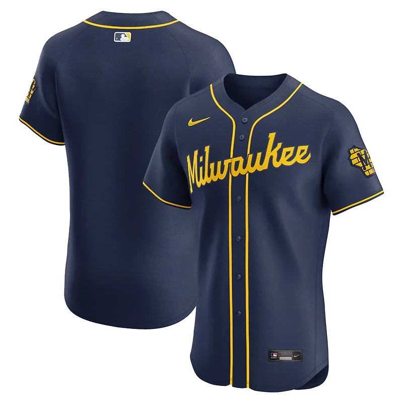 Nike Milwaukee Brewers Alternate 2 Elite Jersey