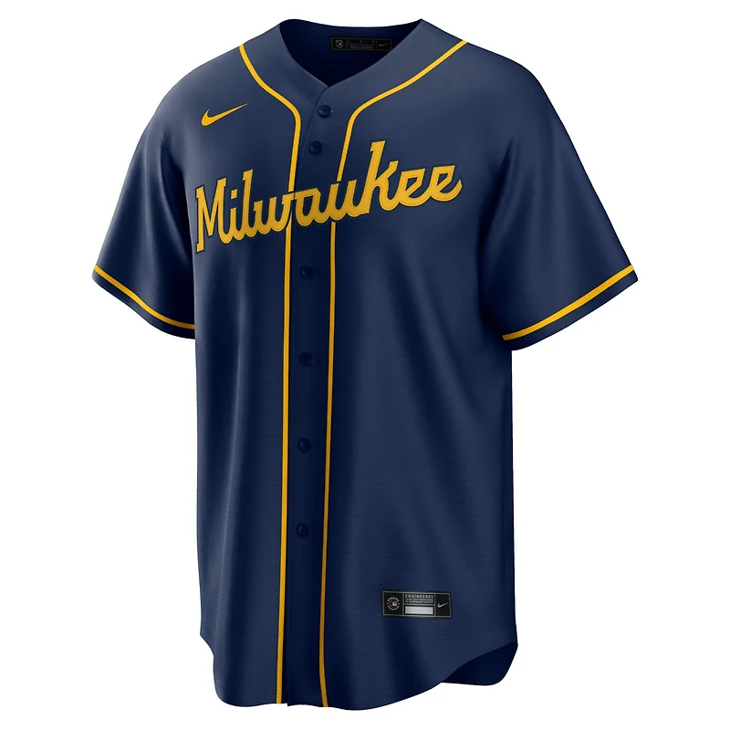 Nike Milwaukee Brewers Alternate Replica Team Jersey
