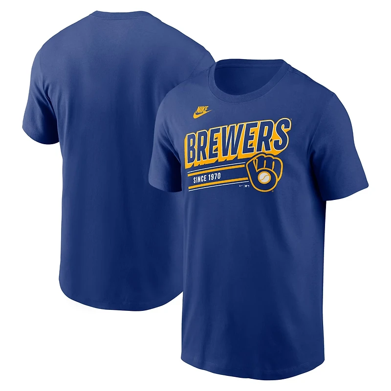 Nike Milwaukee Brewers Cooperstown Collection Retro T-Shirt