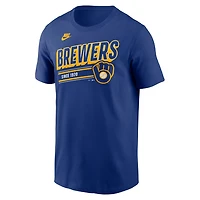 Nike Milwaukee Brewers Cooperstown Collection Retro T-Shirt