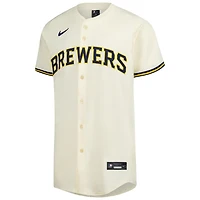 Nike Milwaukee Brewers Home Elite Jersey