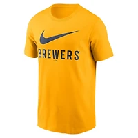 Nike Milwaukee Brewers Swoosh T-Shirt