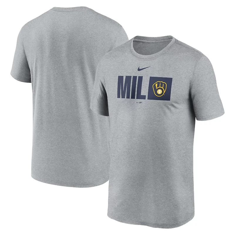 Nike Milwaukee Brewers Tricode Legend T-Shirt