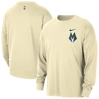 Nike Milwaukee Bucks 2025 26 City Edition Remix Essential Logo Long Sleeve T-Shirt