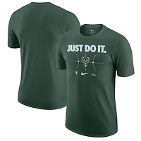 Nike Milwaukee Bucks Just Do It T-Shirt