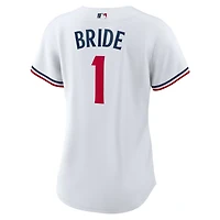 Nike Minnesota Twins 1 Bride Home Replica Jersey