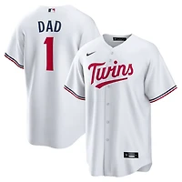 Nike Minnesota Twins 1 Dad Home Replica Jersey