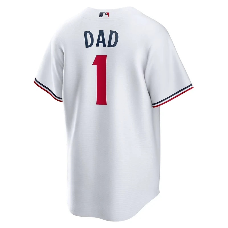 Nike Minnesota Twins 1 Dad Home Replica Jersey