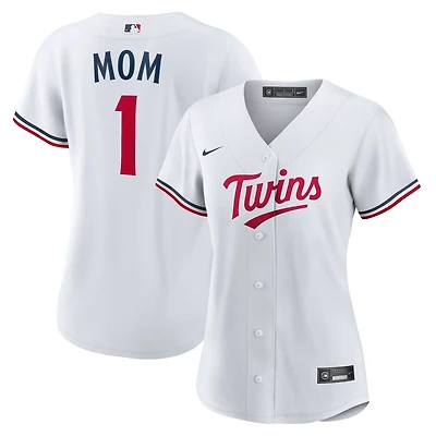 Nike Minnesota Twins 1 Mom Home Replica Jersey