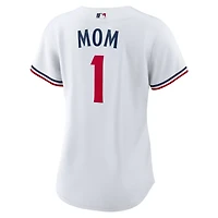 Nike Minnesota Twins 1 Mom Home Replica Jersey