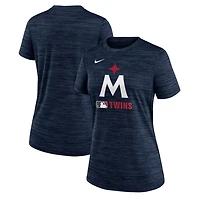 Nike Minnesota Twins Alternate Logo Authentic Collection Velocity Performance T-Shirt