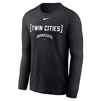 Nike Minnesota Twins Local Nickname Long Sleeve T-Shirt