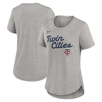Nike Minnesota Twins Script Tri-Blend T-Shirt